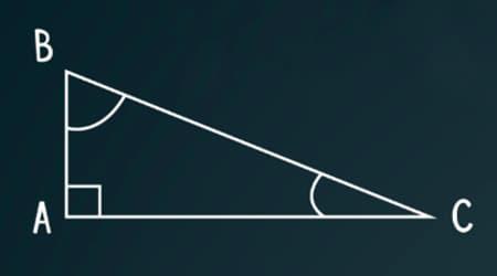 محیط و مساحت مثلث قائم الزاویه